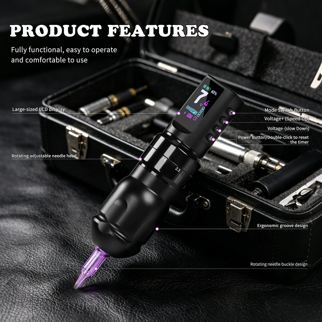 Yikexuanli V1 Wireless Tattoo Pen Machine