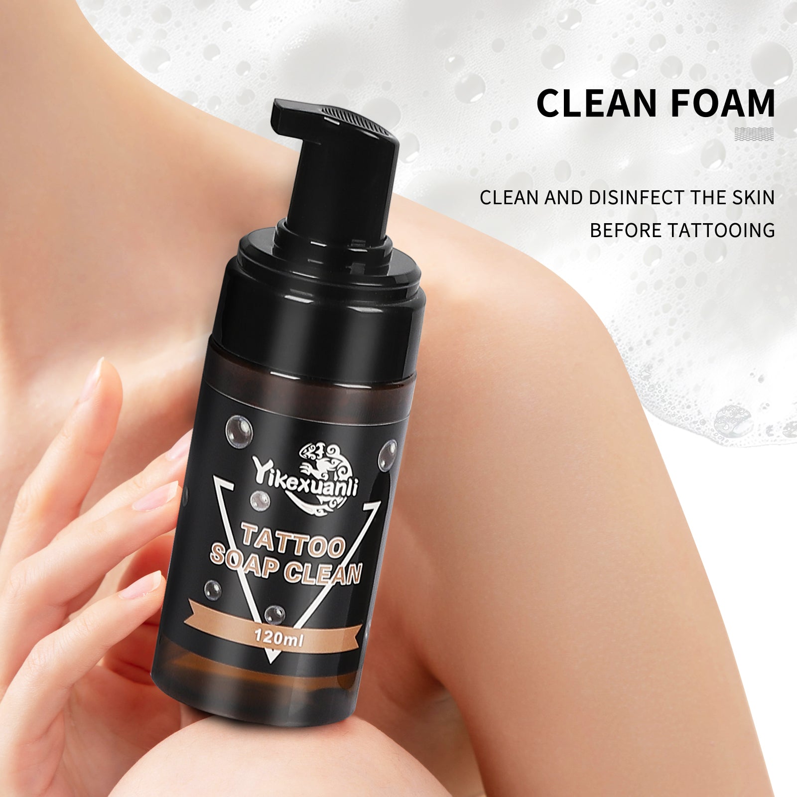 Gentle Tattoo Cleansing Mousse 120ml