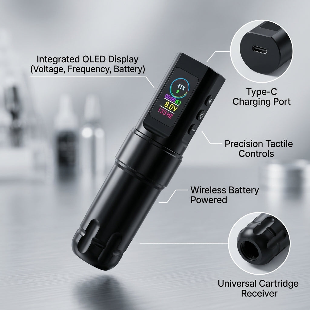 Yikexuanli T1 Wireless Battery Tattoo Pen Machine