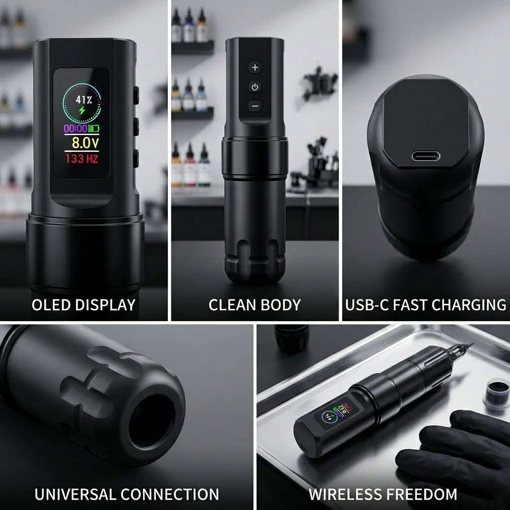 Yikexuanli T1 Wireless Battery Tattoo Pen Machine