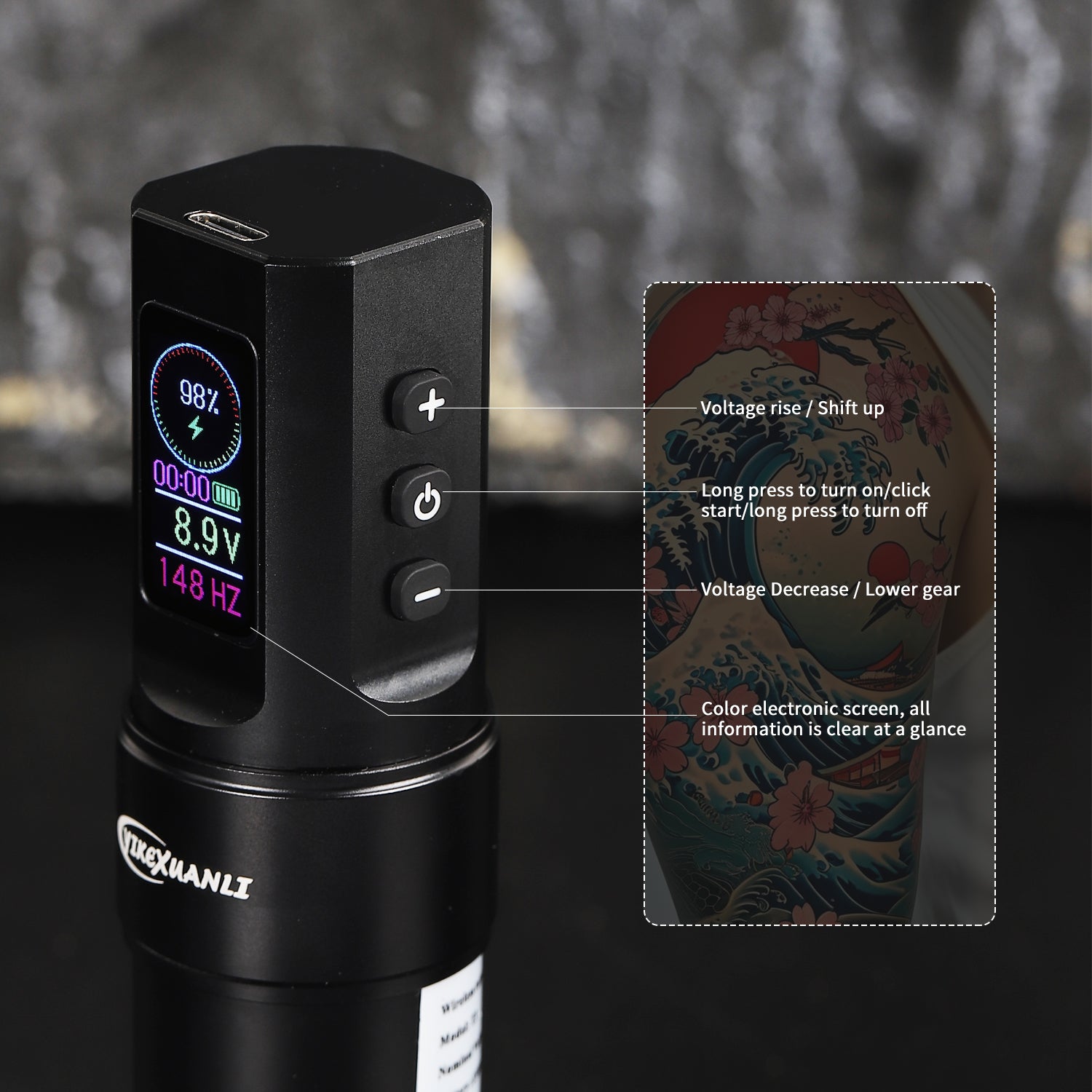 Yikexuanli T1 Wireless Battery Tattoo Pen Machine