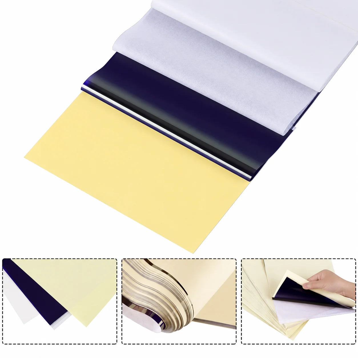 Yikexuanli 4-Layer Tattoo Transfer Paper – 100 Sheets