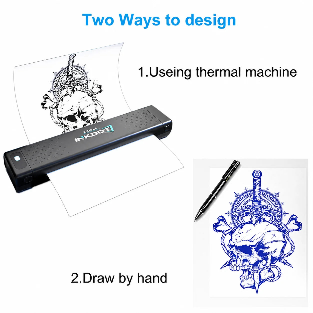 Yikexuanli 4-Layer Tattoo Transfer Paper – 100 Sheets