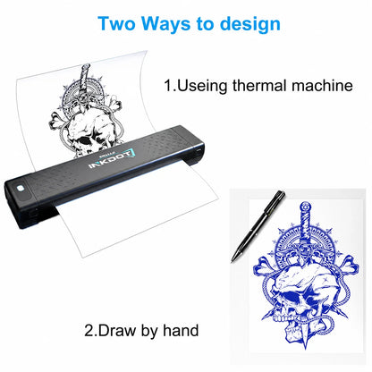 Yikexuanli 4-Layer Tattoo Transfer Paper – 100 Sheets