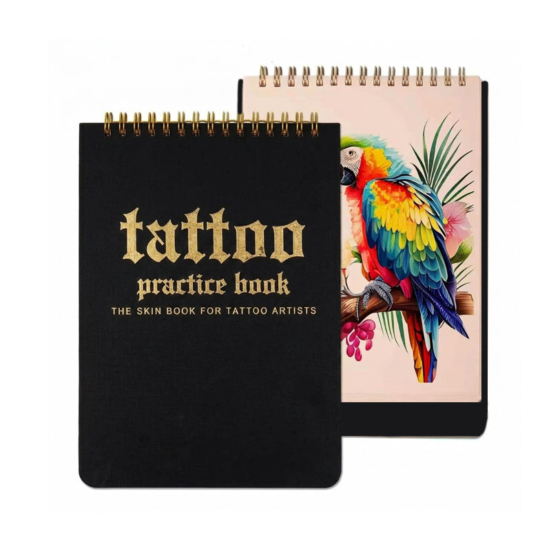 Tattoo Practice Book with Silicone Skin
